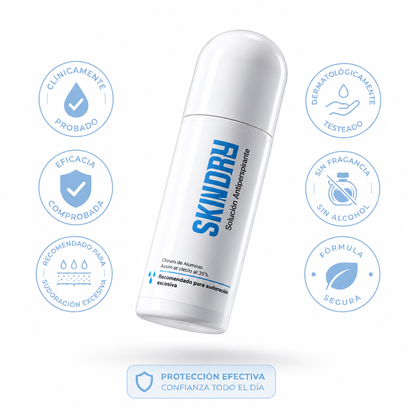 Antitranspirante SKINDRY 60mL™