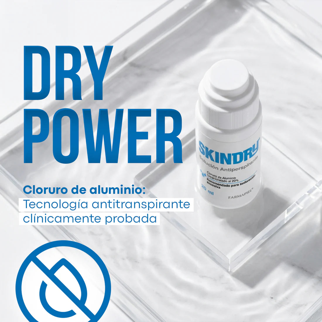 Antitranspirante SKINDRY 60mL™